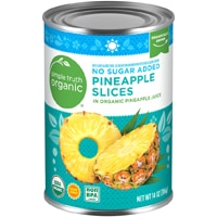 Simple Truth Organic No Sugar Added Pineapple Slices in 100% Juice