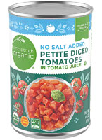 Simple Truth Organic Petite Diced Tomatoes No Salt Added