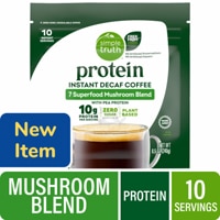 Simple Truth Protein 7 Superfood Mushroom Blend Instant Decaf Coffee