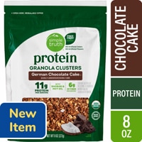 Simple Truth Protein Organic Granola Clusters German Chocolate Cake