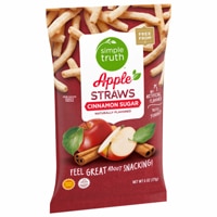 Simple Truth Apple Straws Cinnamon Sugar