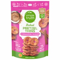 Simple Truth Baked Pretzel Thins Cinnamon Sugar