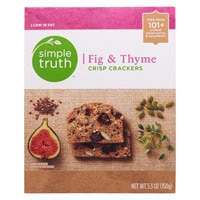 Simple Truth Crisp Crackers Fig & Thyme