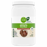 Simple Truth Grass Fed Whey Protein Powder Chocolate