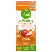 Simple Truth Kids Juice Boxes Apple Carrot