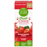 Simple Truth Kids Juice Boxes Strawberry Kale