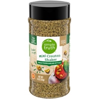 Simple Truth Mini Crouton Shaker Mediterranean Style