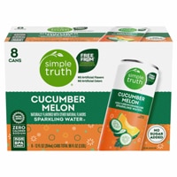 Simple Truth Naturally Flavored Sparkling Water Cucumber Melon