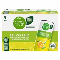 Simple Truth Naturally Flavored Sparkling Water Lemon Lime