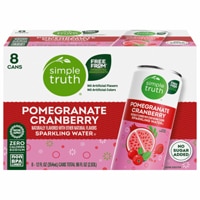 Simple Truth Naturally Flavored Sparkling Water Pomegranate Cranberry