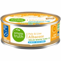 Simple Truth Pole & Line Albacore Solid White Tuna in Water No Salt Added