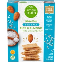 Simple Truth Rice & Almond Thin Crackers Sea Salt