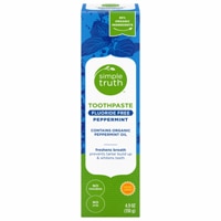 Simple Truth Toothpaste Fluoride Free Formula Peppermint