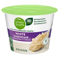 Simple Truth White Cheddar Macaroni and Cheese Cup