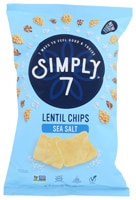 Simply 7 Lentil Chips Gluten Free Sea Salt