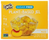 Simply Delish Natural Jel Dessert Sugar Free Peach