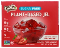 Simply Delish Natural Jel Dessert Sugar Free Strawberry