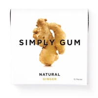 Simply Gum Natural Chewing Gum Ginger