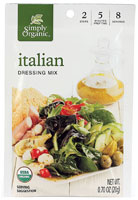 Simply Organic Dressing Mix Italian