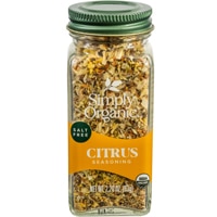 Simply Organic Salt-Free Seasoning Blend - Certified Organic Citrus