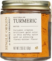 Simply Organic Single Origin Guatemalen Turmeric - Certified Organic