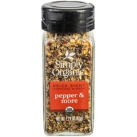 Simply Organic Spice Right Everyday Blends Pepper and More