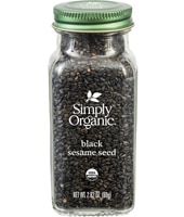 Simply Organic Whole Black Sesame Seeds