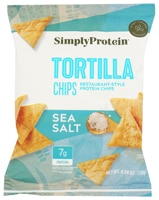 SimplyProtein Tortilla Chips - Restaurant Style Protein Chips Sea Salt