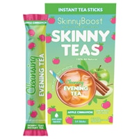 Skinny Boost Skinny Teas Instant Tea Sticks-Cleansing Eve Apple Cinnamon