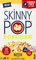 SkinnyPop Microwavable Popcorn Butter