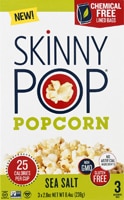 SkinnyPop Popcorn 3 Pack Sea Salt