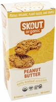 Skout Organic Soft Baked Cookies Peanut Butter