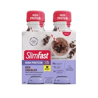 SlimFast High Protein Meal Replacement Shakes Rich Chocolate