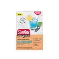 SlimFast Intermittent Fasting Energizing Hydration Mix Sticks Berry Lemonade