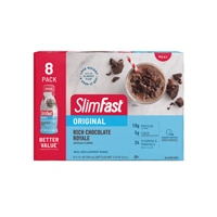 SlimFast Original Meal Replacement Shakes Rich Chocolate Royale