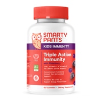 SmartyPants Vitamins - Kids 3x Action Immunity + Elderberry