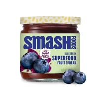 Smash Foods Vegan Superfood Keto Chia Jam Wild Blueberry