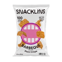 Snacklins Plant Crisps Non-GMO Vegan Gluten Free Barbeque