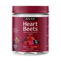 Snap Supplements Heart Beets Chews Mixed Berry
