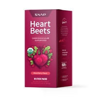 Snap Supplements USDA Organic Heart Beets Mixed Berry