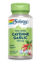 Solaray Cayenne Garlic