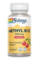 Solaray Methyl B-12 Lozenge Natural Cherry