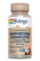 Solaray Mushroom Complete Fermented 8 Mushroom Blend