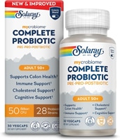Solaray Mycrobiome Complete Probiotic Adult 50+
