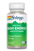 Solaray Once Daily High Energy Multi-Vita-Min Iron Free