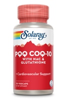 Solaray PQQ & CoQ-10 with NAC & Glutathione