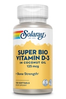 Solaray Super Bio D-3 in Coconut Oil