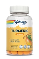 Solaray Turmeric Gummies Natural Mango