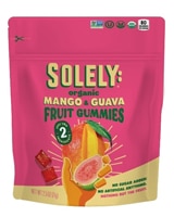 Solely Organic Mango & Guava Fruit Gummies No Sugar Added