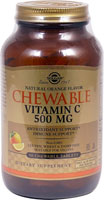 Solgar Chewable Vitamin C Natural Orange